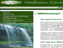 Tablet Screenshot of dcacupressure.com